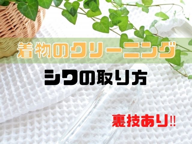 着物のクリーニング シワの取り方 緊急事態にも対応 和bizlog